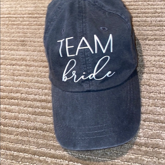 Accessories - Team bride grey dad hat